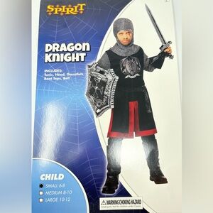 SPIRIT: Dragon Knight Child Costume; Size Small (6-8)